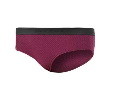 SENSOR MERINO DF dámské kalhotky lilla