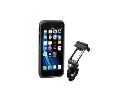 TOPEAK obal RIDECASE pro iPhone SE (2020), 8, 7 černá/šedá