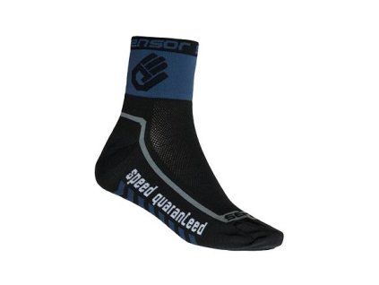 SENSOR PONOŽKY RACE LITE HAND černá/tm.modrá