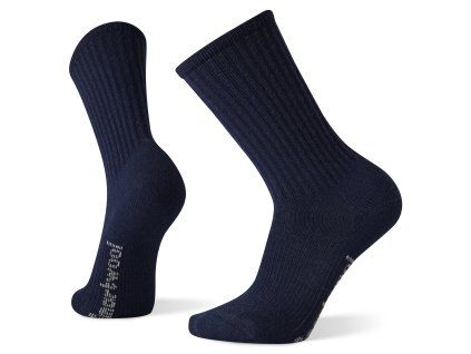 Smartwool CLASSIC HIKE LIGHT CUSHION SOLID CREW deep navy (Veľkosť L)