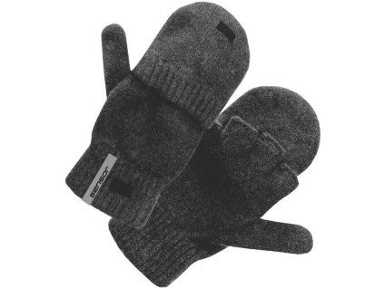 SENSOR RUKAVICE VIRGIN WOOL šedá melír