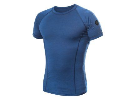 SENSOR MERINO AIR pánské triko kr.rukáv tm.modrá