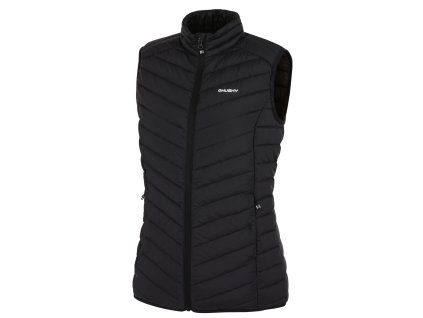 Husky Dámská péřová vesta Dresles L black