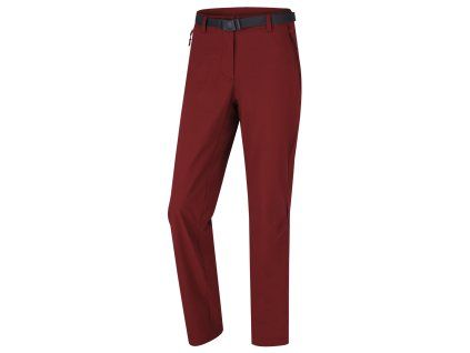 1081167 husky damske outdoor kalhoty koby l bordo