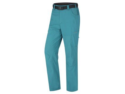 1081212 husky panske outdoor kalhoty kahula m turquoise