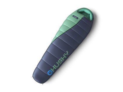 Husky Syntetický zimný spacák Emotion blue/mint (Veľkosť OneSize)