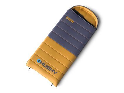 Husky Perový zimný spacák Drafy blue/orange (Veľkosť OneSize)