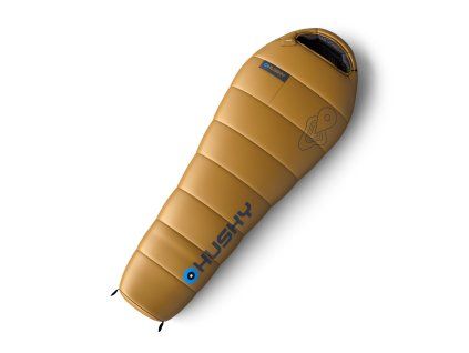 Husky Syntetický trojsezónny detský spacák Junior mustard (Veľkosť OneSize)