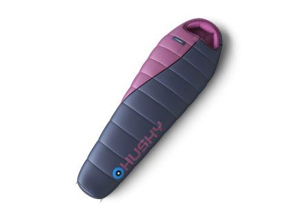 1084505 husky synteticky zimni damsky spacak ladies motion blue pink