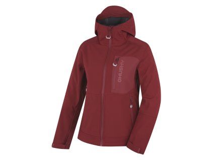 Husky Dámska softshell bunda Samai L bordo (Veľkosť L)