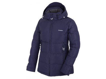 1097661 husky damska plnena zimni bunda norel l dark blue