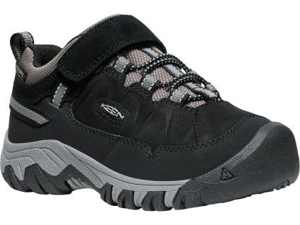 keen targhee iv low wp children black steel grey