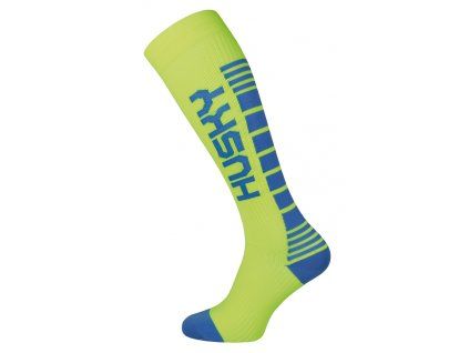 Husky Ponožky Compress fit green/blue (Veľkosť S-M)