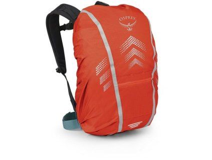 osprey hi vis commuter raincover s mars orange