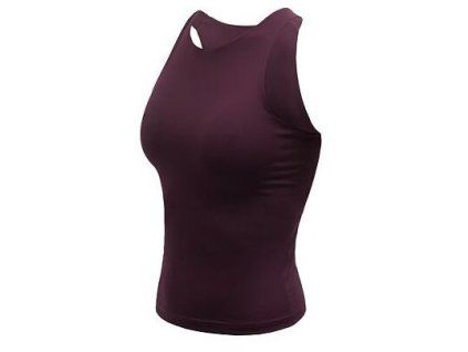sensor infinity eco damsky crop top port red