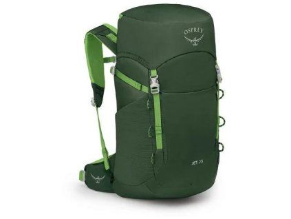 osprey jet 28 green canopy limeline green