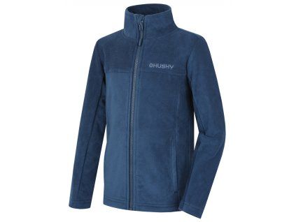 Husky Detská fleecová mikina Aflee K blue (Veľkosť 128)