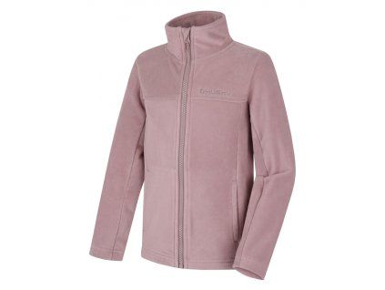 1126086 husky detska fleecova mikina aflee k pink