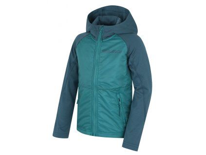 1125981 husky detska mikina s kapuci any k turquoise