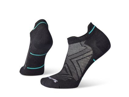 Smartwool W RUN ZERO CUSHIONOW ANKLE black (Veľkosť L)