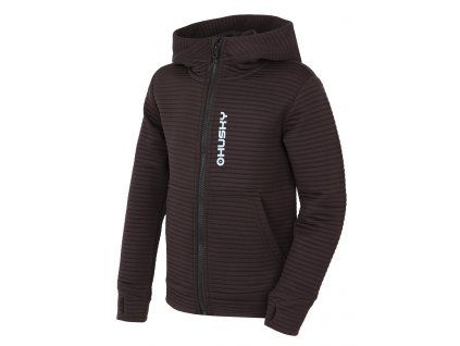 Husky Detská mikina s kapucňou Anara K black (Veľkosť 128)