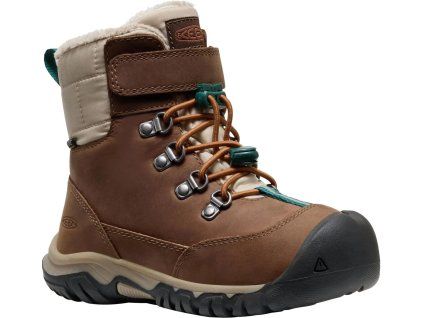 keen kanibou wp youth dark earth roasted pecan