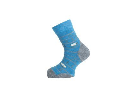 Lasting dětské merino ponožky TJL modrá (Velikost S)