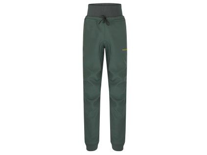 Husky Dětské softshell kalhoty Kanto K faded green (Velikost 128)