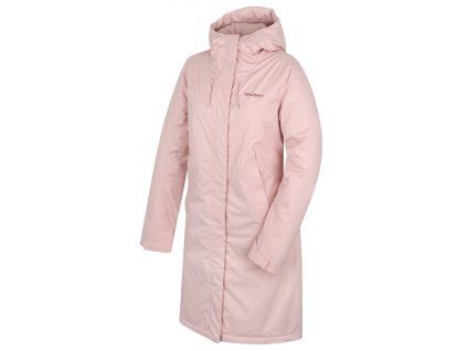 Husky Dámský hardshellový plněný kabát Narvik L light pink (Velikost L)