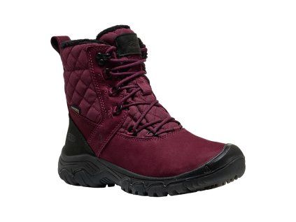 Keen GRETA BOOT II WP WOMEN fig/black (Veľkosť 36)