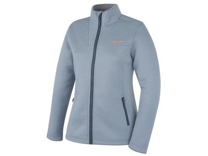 Husky Dámský svetr na zip Akra L light blue (Velikost L)