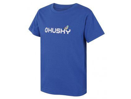 Husky Dětské bavlněné triko Tee Birdie K blue (Velikost 128)