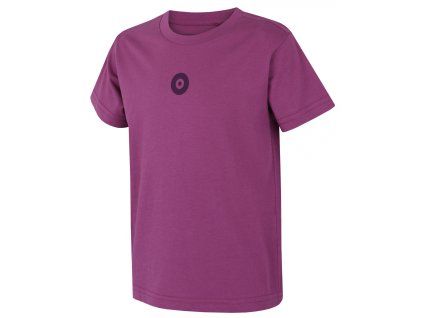 Husky Dětské bavlněné triko Tee Doggo K purple (Velikost 128)