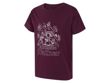 Husky Dětské bavlněné triko Tee Mushroom K purple (Velikost 128)