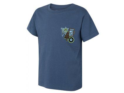 Husky Dětské bavlněné triko Tee Patch K blue (Velikost 128)