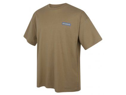 Husky Pánské bavlněné triko Tee Panorama M light khaki (Velikost L)