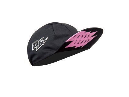 FT MEN'S CYCLING CAP LARGE FLAT TRUE BLACK