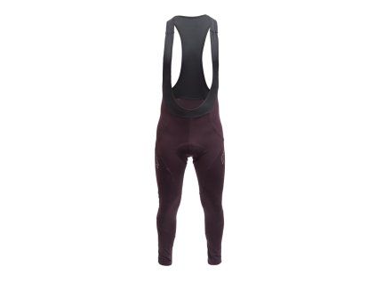 FT MEN'S SIGNATURE THERMO BIB PANTS PORT RED