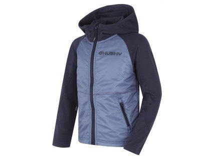 Husky Dětská mikina s kapucí Any K blue (Velikost 128)
