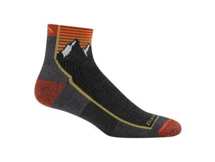 Darn Tough HIKER QUARTER MIDWEIGHT WITH CUSHION mountain gray
