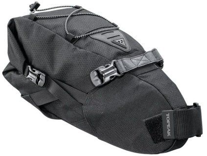 topeak bikepacking backloader rolovaci brasna na sedlovku 6l cerna 2