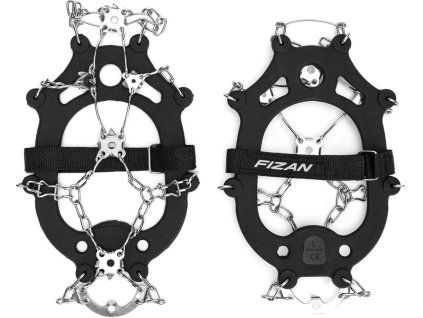 fizan crampos ice snow velikost 42 44 cerne