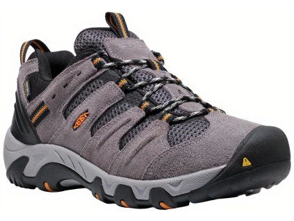 keen headout wp men steel grey orange pepper