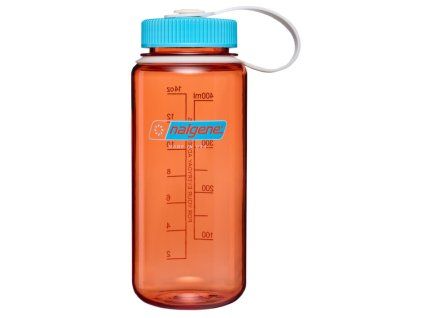 Nalgene Wide Mouth 500 mL Sustain Flame w Blue Atoll