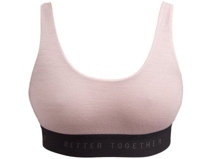 SENSOR MERINO CORDURA dámská podprsenka dusty pink