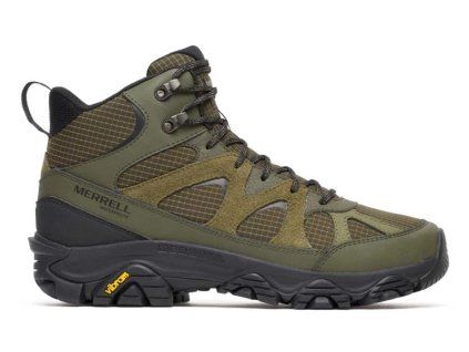 merrell thermo snow grip mid wp dark moss