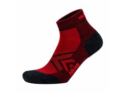 Husky Ponožky Hiking MW red (Velikost L (41-44))