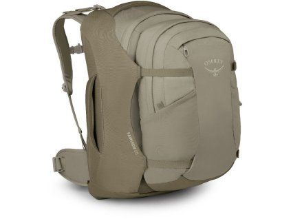 osprey fairview 55 sawdust olive tan