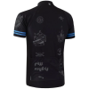 SENSOR CYKLO TATTOO pánský dres kr.rukáv celozip černá