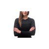 SENSOR MERINO IMPRESS dámské triko dl.rukáv černápattern 04